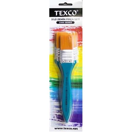 Texco Zemin Fırçası 3'lü Set