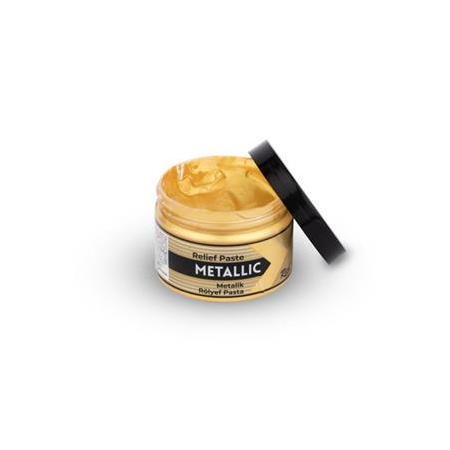 Rich Titanyum Metalik Rölyef Pasta Altın-150cc