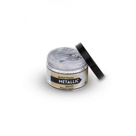 Rich Titanyum Metalik Rölyef Pasta Gümüş-150cc
