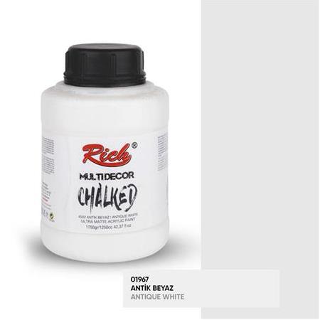 Rich Multi Decor Chalked Akrilik Boya 1250 cc - 4502 Antik Beyaz (01967)