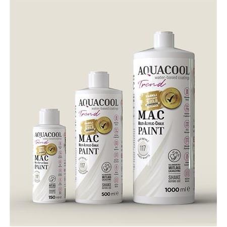 Aquacool Trend MAC Boya 150 ml - 117 Eski Beyaz