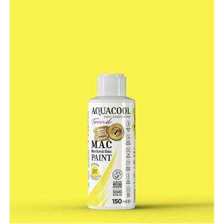 Aquacool Trend MAC Boya 150 ml - 241 Limon Sarı