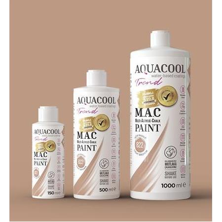 Aquacool Trend MAC Boya 150 ml - 822 Açık Kahve