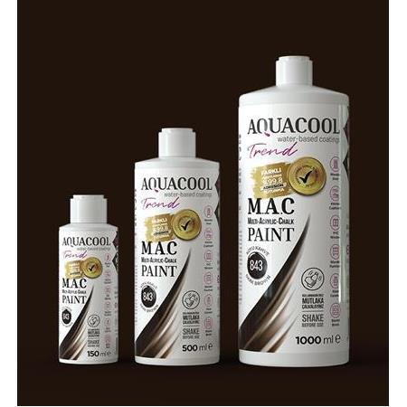 Aquacool Trend MAC Boya 150 ml - 843 Koyu Kahve