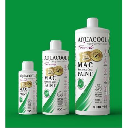 Aquacool Trend MAC Boya 150 ml - 671 Kuzey Yeşili