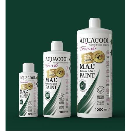 Aquacool Trend MAC Boya 1000 ml - 681 Yosun Yeşili