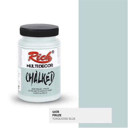 Rich Multi Decor Chalked Akrilik Boya 250 cc - 4608 Firuze