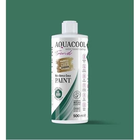 Aquacool Trend MAC Boya 500 ml - RAL 6000 Patina Yeşili