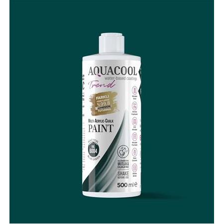 Aquacool Trend MAC Boya 500 ml - RAL 6004 Mavi Yeşil