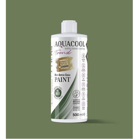 Aquacool Trend MAC Boya 500 ml - RAL 6011 Reseda Yeşili