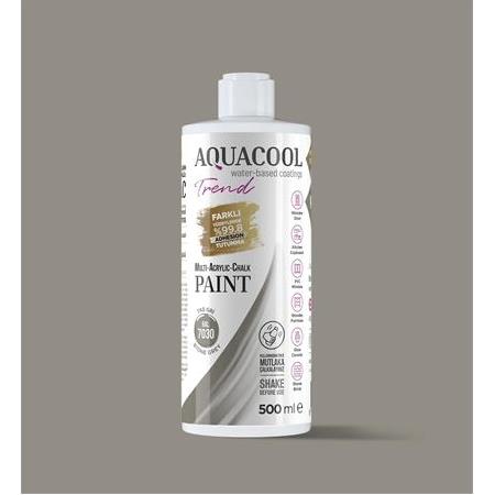 Aquacool Trend MAC Boya 500 ml - RAL 7030 Taş Gri
