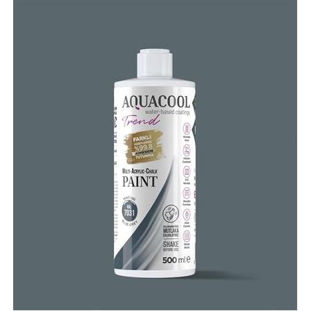 Aquacool Trend MAC Boya 500 ml - RAL 7031 Mavi Gri