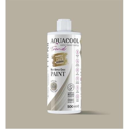 Aquacool Trend MAC Boya 500 ml - RAL 7032 Çakıl Gri