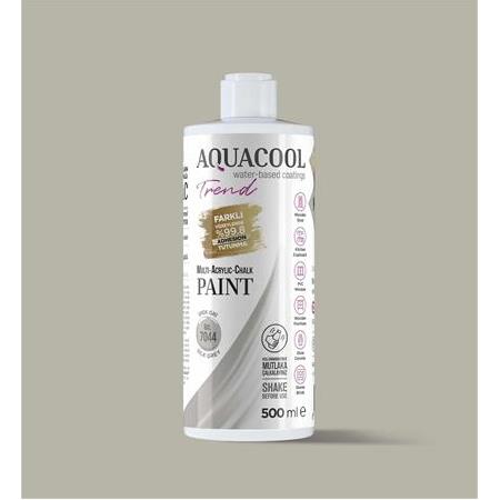 Aquacool Trend MAC Boya 500 ml - RAL 7044 İpek Gri