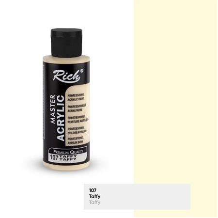 Rich Master Akrilik Boya 120 cc - 107 Taffy