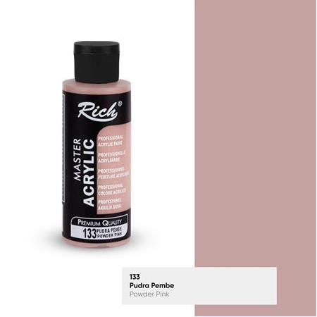Rich Master Akrilik Boya 120 cc - 133 Pudra Pembe