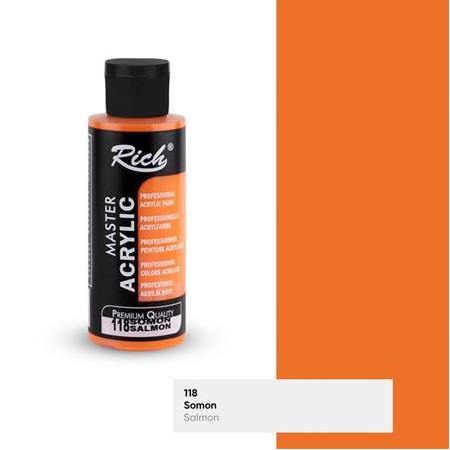 Rich Master Akrilik Boya 120 cc - 118 Somon
