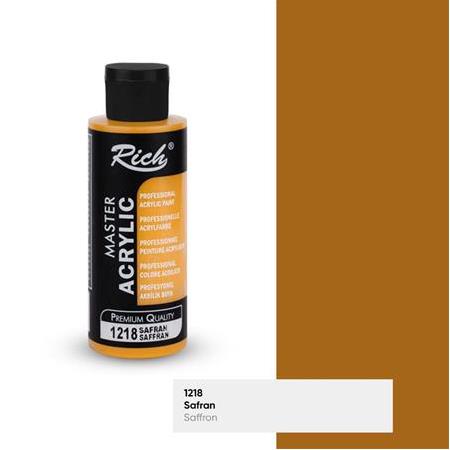 Rich Master Akrilik Boya 120 cc - 1218 Safran