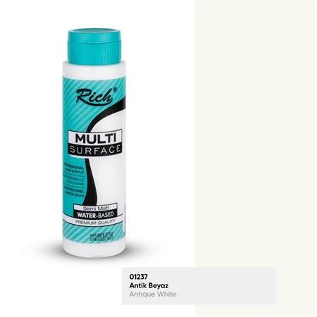 Rich Multi Surface Akrilik Boya 500 cc - 01237 Antik Beyaz