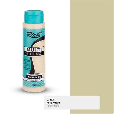 Rich Multi Surface Akrilik Boya 500 cc - 09702 Füme