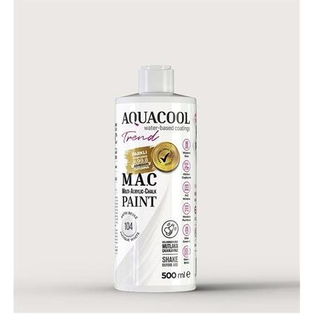 Aquacool Trend MAC Boya 500 ml - 104 Antik Beyaz