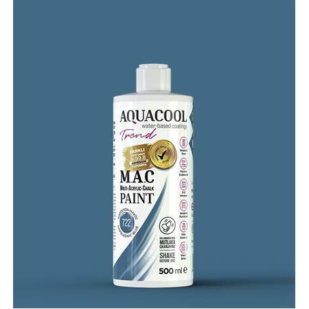 Aquacool Trend MAC Boya 500 ml - 722 Napolyon Mavisi