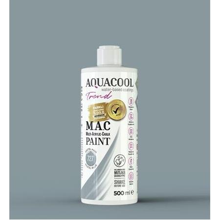 Aquacool Trend MAC Boya 500 ml - 727 Pastel Mavi