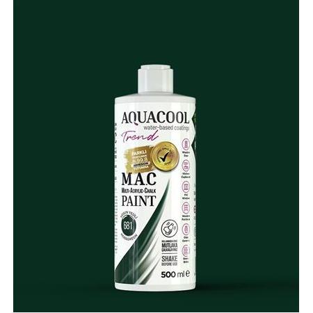 Aquacool Trend MAC Boya 500 ml - 681 Yosun Yeşili