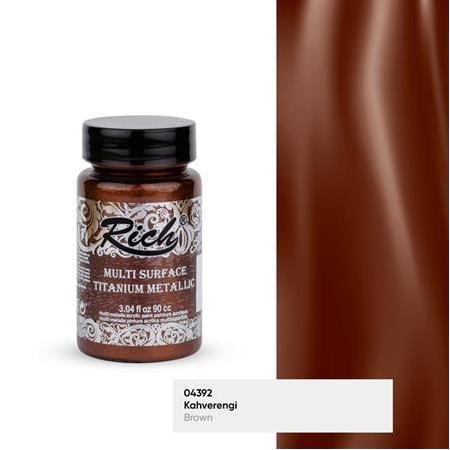 Rich Multi Surface Titanium Metalik Boya 90 cc - 04392 Kahverengi